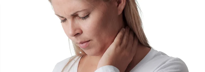 Chiropractic Chattanooga TN Woman with Neck Pain